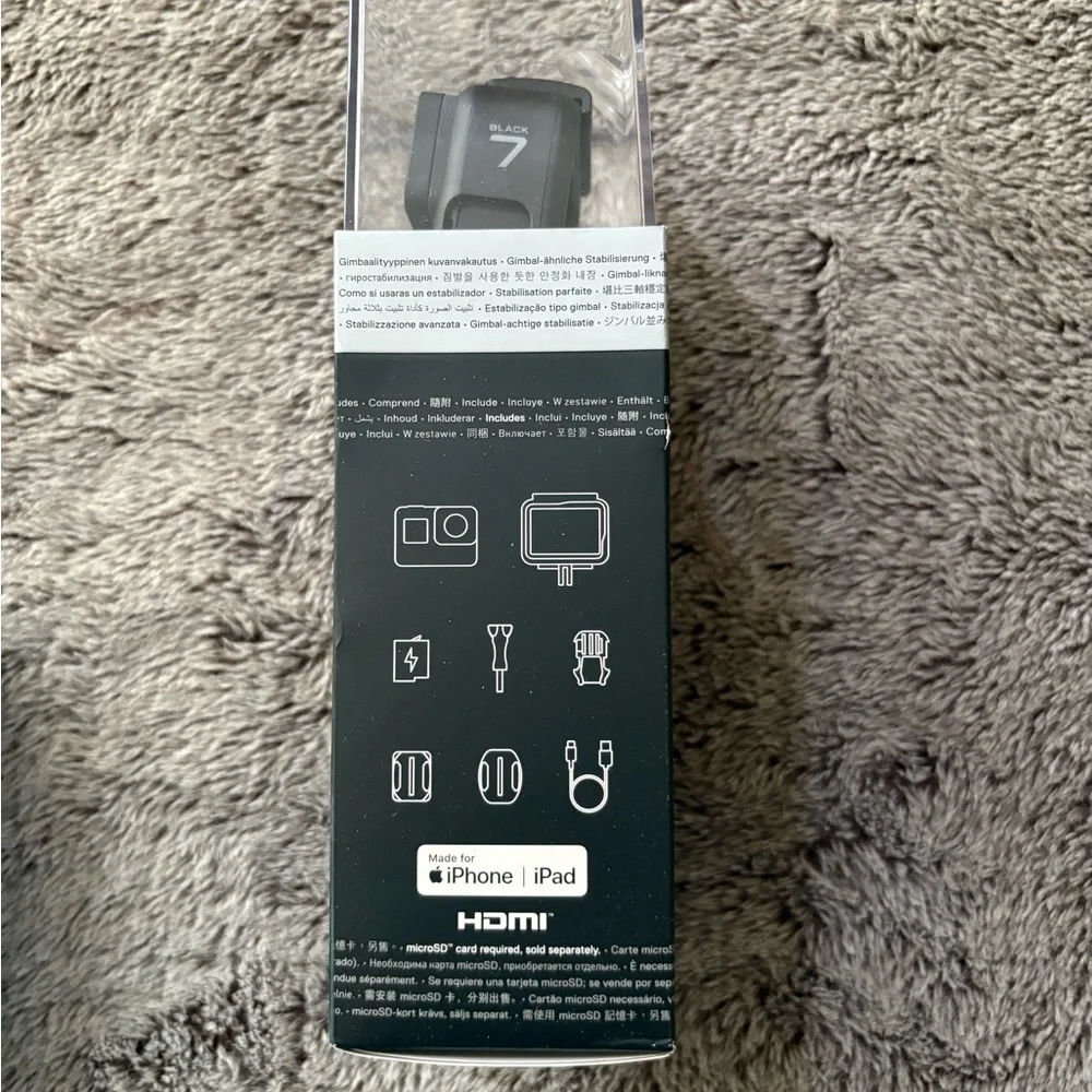 GoPro HERO7 Black Camera with The Handler Floating Hand Grip
